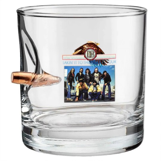 Discover The Doobie Brothers 2023 Tour Bullet Whiskey Glasses the Doobie