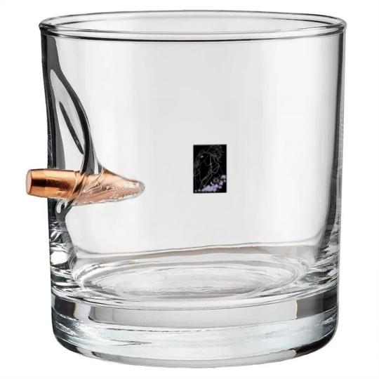 Discover Purple Hyacinth Bullet Whiskey Glasses