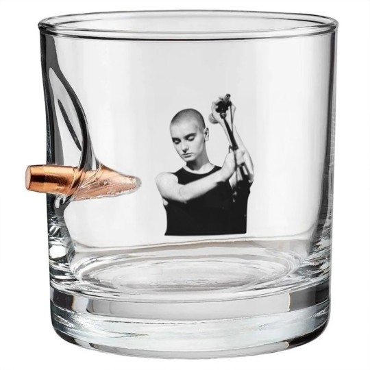 Discover Rip Sinead O'Connor Bullet Whiskey Glasses, Sinad O'Connor Bullet Whiskey Glasses, Nothing Compares 2 U