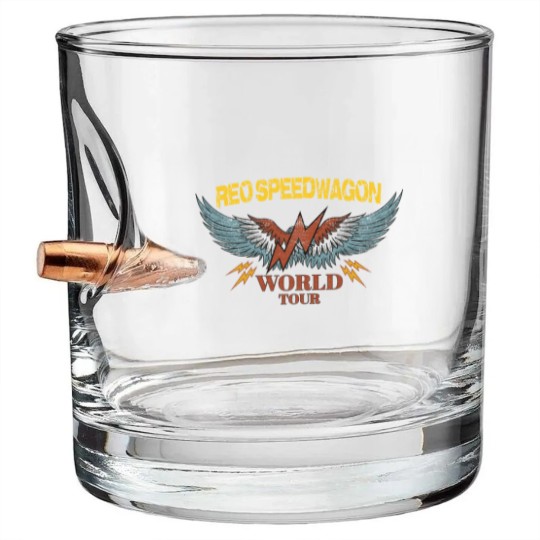 Discover word tour reo Bullet Whiskey Glasses