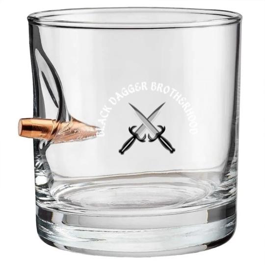 Discover Black Dagger Brotherhood Bullet Whiskey Glasses