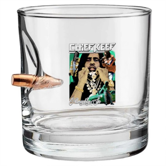 Discover Chief Keef Rap Bullet Whiskey Glasses, Vintage Rap Bullet Whiskey Glasses, Hip Hop Bullet Whiskey Glasses, Vintage Hip Hop Bullet Whiskey Glasses