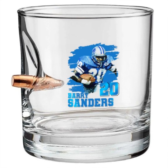 Discover Barry Sanders Bullet Whiskey Glasses Bullet Whiskey Glasses