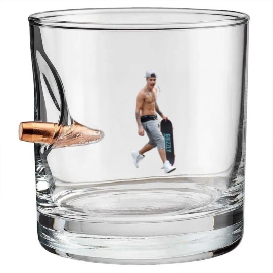 Discover Justin Bieber Bullet Whiskey Glasses