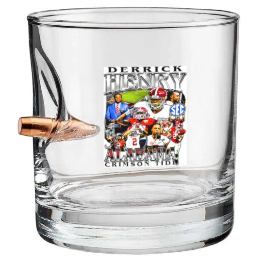 Discover Derrick Henry Unisex Softstyle Bullet Whiskey Glasses