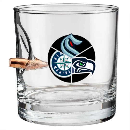 Discover Seattle Sports | Active Bullet Whiskey Glasses
