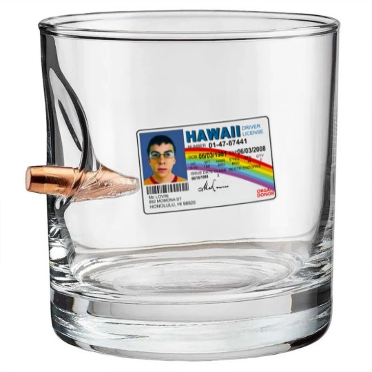 Discover Superbad McLovin Bullet Whiskey Glasses Bullet Whiskey Glasses