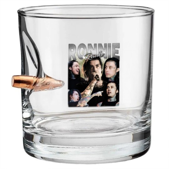 Discover RONNIE RADKE - Metal Bullet Whiskey Glasses, Ronnie Radke Bullet Whiskey Glasses