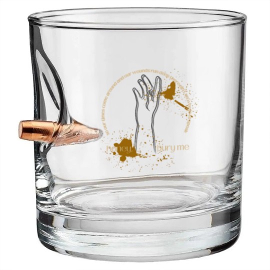 Discover Bury Me Noah KahanBury Me Noah Kahann Bullet Whiskey Glasses