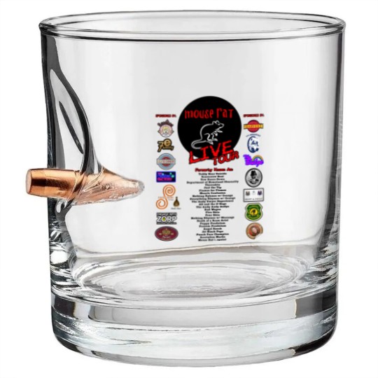 Discover Mouse Rat Live Tour Edition Bullet Whiskey Glasses