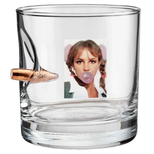 Discover Britney Spears photo Bullet Whiskey Glasses, Britney Spears Toxic Bullet Whiskey Glasses