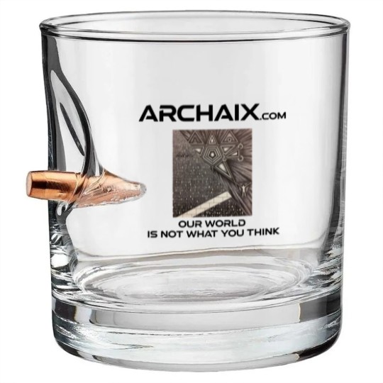 Discover Archaix - Our World Is Not What You Think Bullet Whiskey Glasses