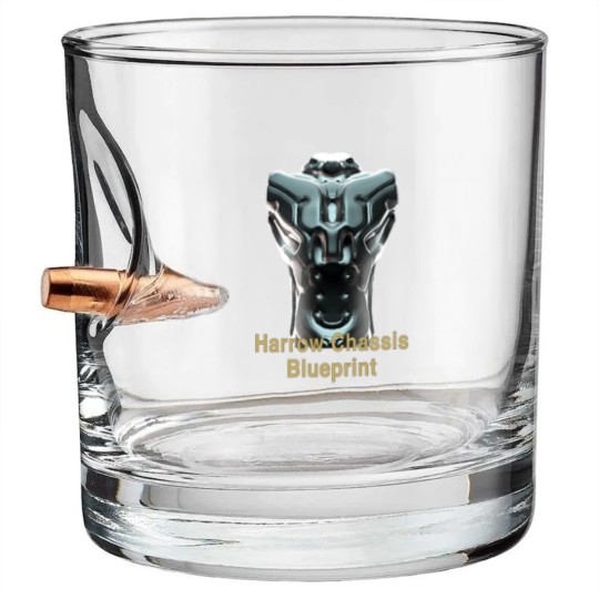 Discover Harrow Chassis Blueprint Warframe Tennocon Meme Bullet Whiskey Glasses