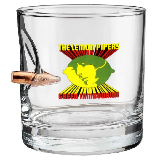 Discover Green Tambourine Bullet Whiskey Glasses