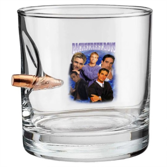 Discover Backstreet boys  Tour 2022 Bullet Whiskey Glasses