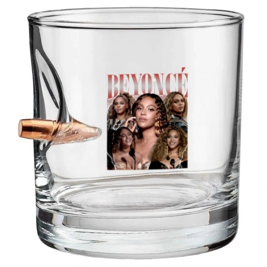 Discover Renaissance Beyonce 90s Vintage Bullet Whiskey Glasses, Beyonc Fan Bullet Whiskey Glasses