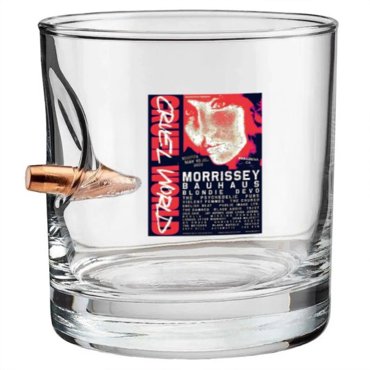 Discover cruel world festival 2022 v2 Bullet Whiskey Glasses