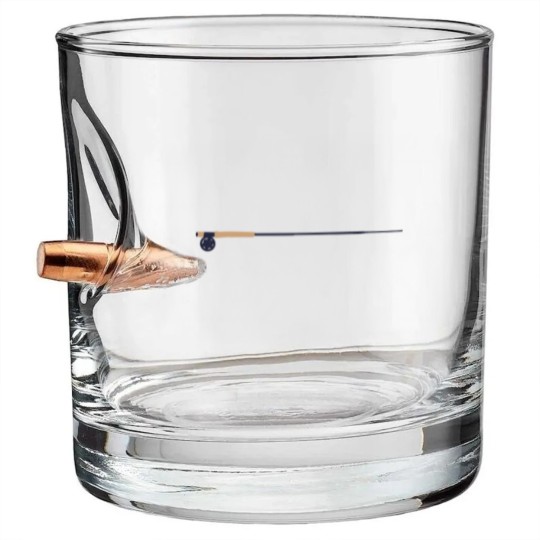 Discover Fly fishing fly fly fishing symbol nymph Bullet Whiskey Glasses