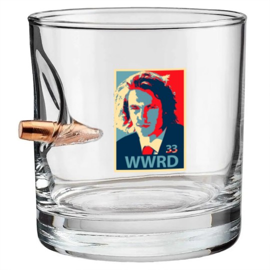 Discover What would Riggins do Bullet Whiskey Glasses