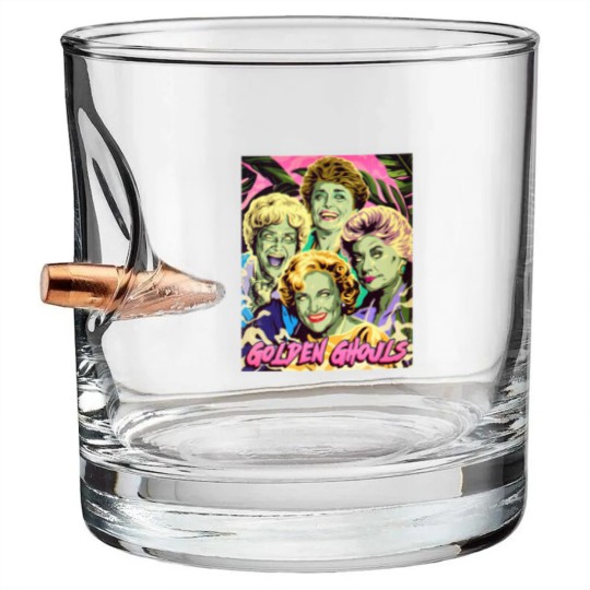 Discover GOLDEN GHOULS Bullet Whiskey Glasses Bullet Whiskey Glasses