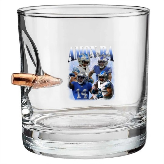 Discover Vintage Amon Ra St Brown Bullet Whiskey Glasses