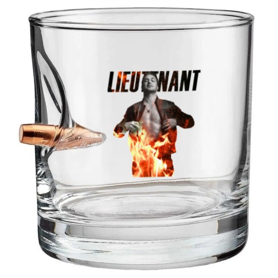 Discover Lieutenant Kelly Severide from Chicago Bullet Whiskey Glasses