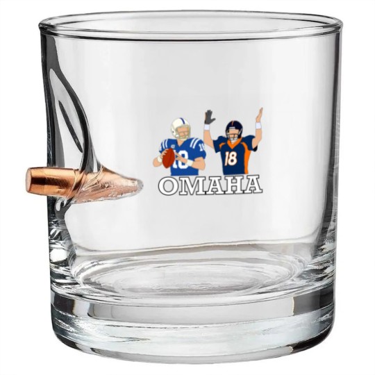 Discover Peyton Manning Omaha Bullet Whiskey Glasses