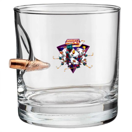 Discover Vintage Mighty Ducks Flashs Bullet Whiskey Glasses