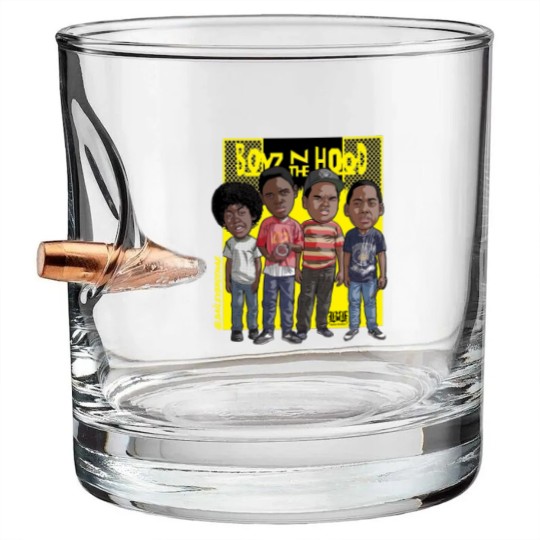 Discover Kidz N Tha Hood - Baileybrothaz - Bullet Whiskey Glasses