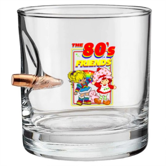 Discover THE 80s FRIENDS - Rainbow Brite - Bullet Whiskey Glasses