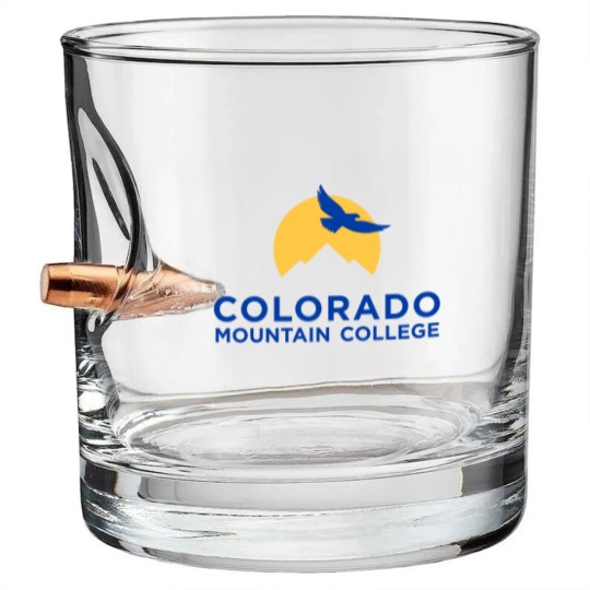 Discover College of Colorado Mountain College Bullet Whiskey Glasses