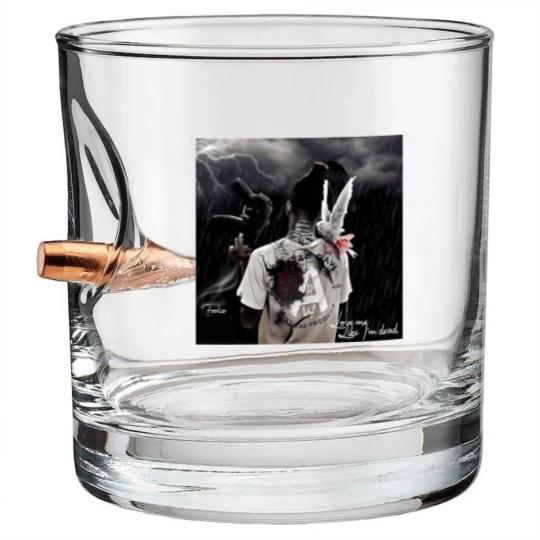 Discover Foolio rapper love me memory Bullet Whiskey Glasses