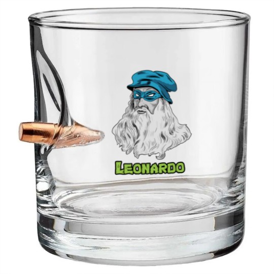 Discover Leonardo - Leonardo Da Vinci - Bullet Whiskey Glasses