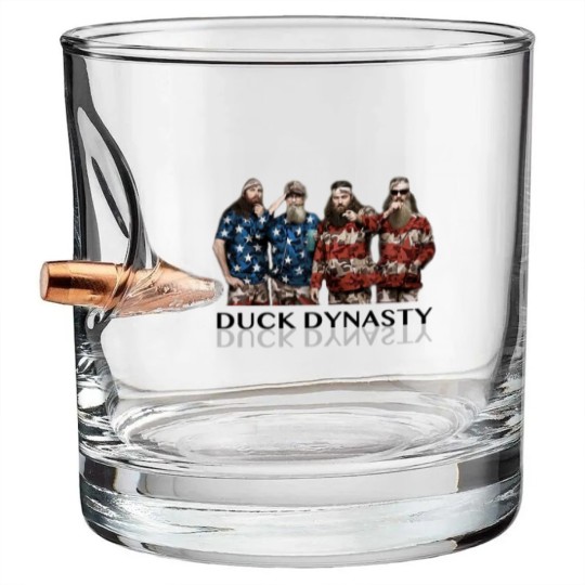 Discover Duck Dynasty Bullet Whiskey Glasses