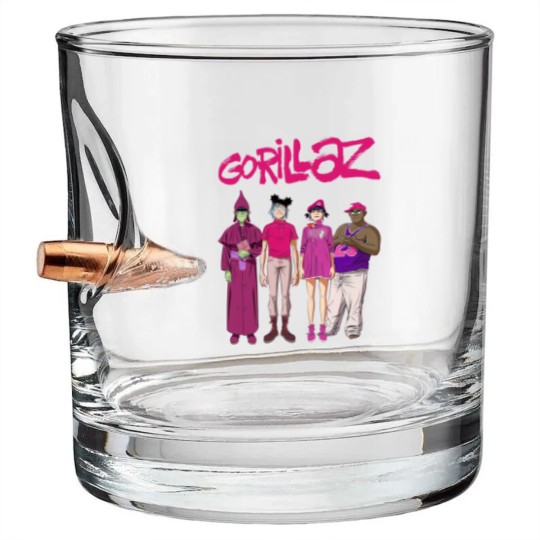 Discover Vintage 90s Gorillaz Bullet Whiskey Glasses