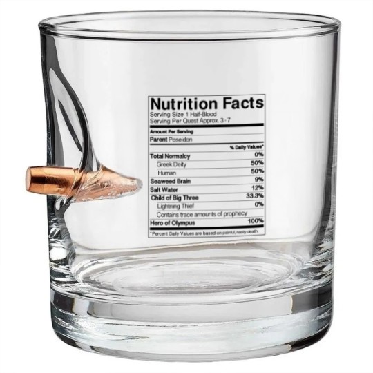 Discover Half-Blood Nutrition Guide (Percy) Classic Bullet Whiskey Glasses Bullet Whiskey Glasses