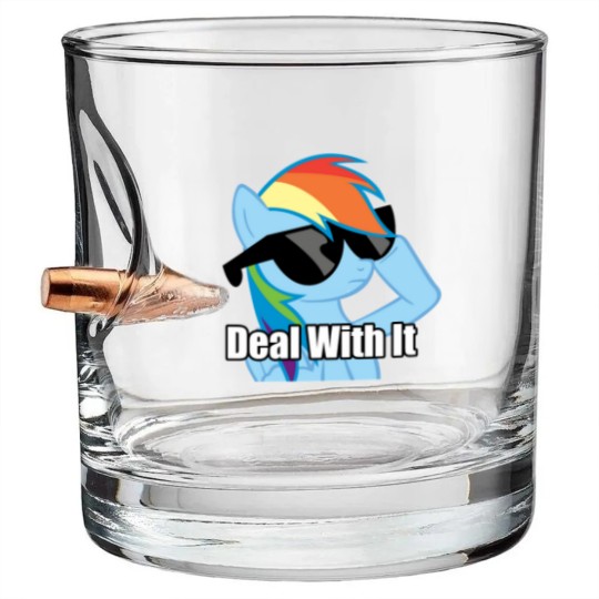 Discover Rainbow Dash Classic Bullet Whiskey Glasses