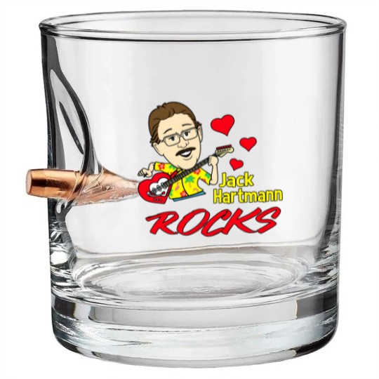 Discover Jack Hartmann Rocks Short Sleeve Gift \ Bullet Whiskey Glasses