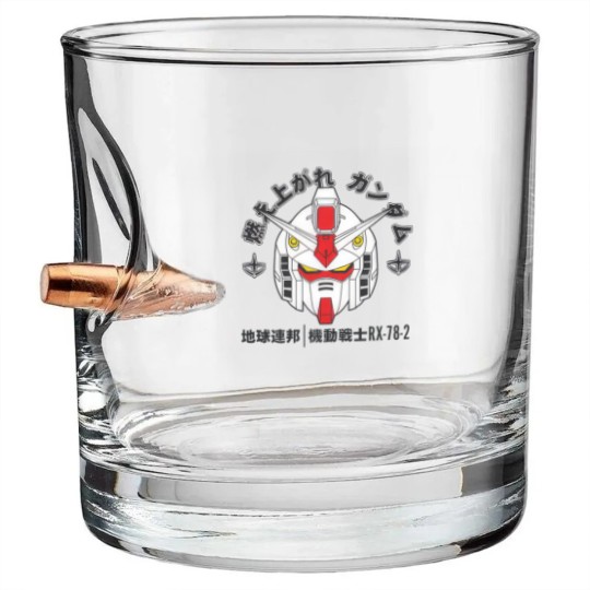 Discover Moeagare, Gundam! - Gundam - Bullet Whiskey Glasses