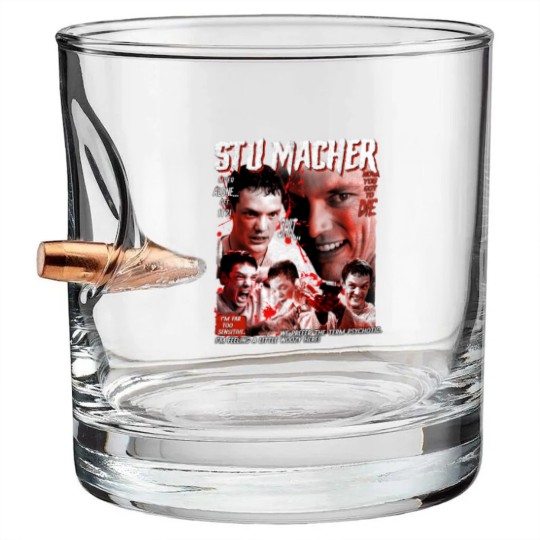 Discover Stuart Stu Macher Scream Movie Halloween Bullet Whiskey Glasses, Vintage Horror Movie Bullet Whiskey Glasses