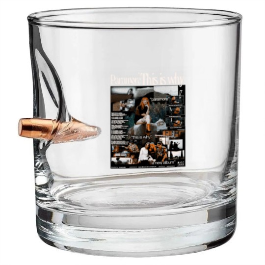 Discover Vintage This is Why Bullet Whiskey Glasses, Paramore This is Why Bullet Whiskey Glasses, Paramore Tour 2023 Bullet Whiskey Glasses