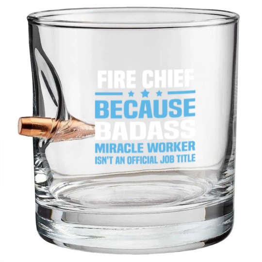 Discover Fire Chief Bullet Whiskey Glasses