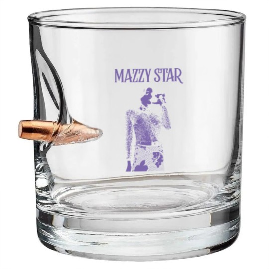 Discover Vintage Mazzy Star Unisex Bullet Whiskey Glasses