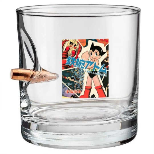 Discover Vintage,Astro Boy No. 7 - Astro Boy - Bullet Whiskey Glasses
