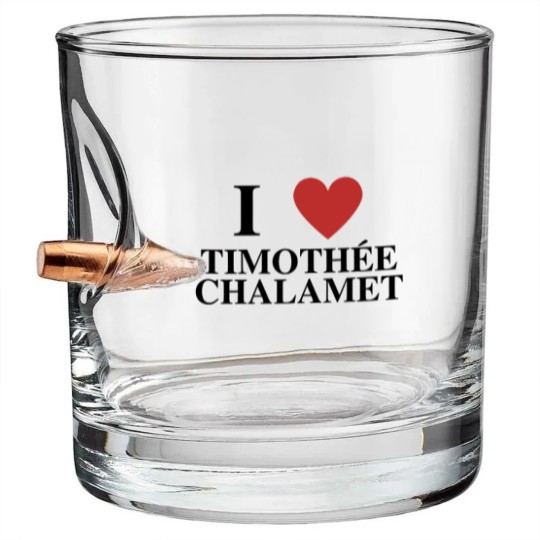 Discover Timothee Chalamet March, I love Timothee Bullet Whiskey Glasses
