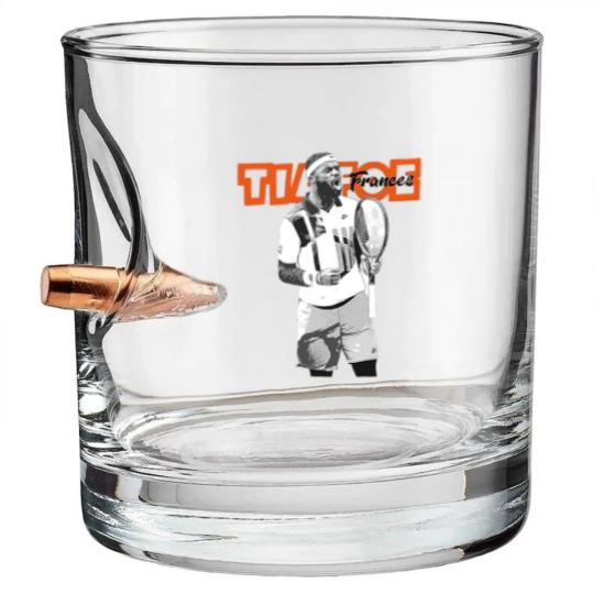 Discover Frances Tiafoe Bullet Whiskey Glasses, Tennis Frances Tiafoe Bullet Whiskey Glasses