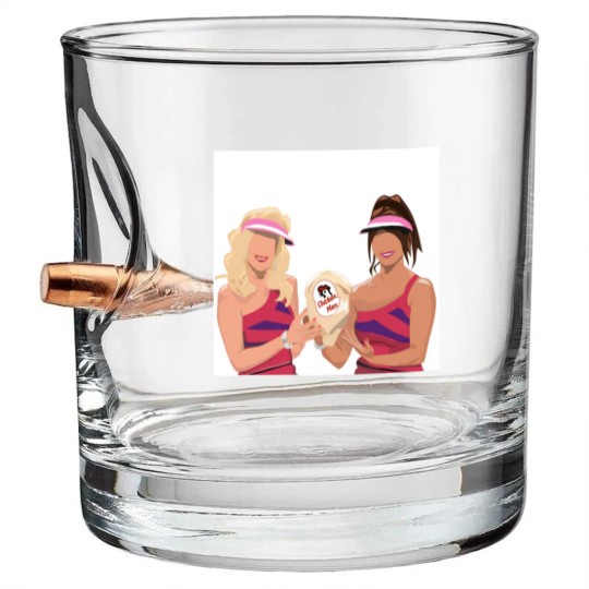 Discover SNL Super Showcase Maya Rudolph and Kristen Wiig Bullet Whiskey Glasses