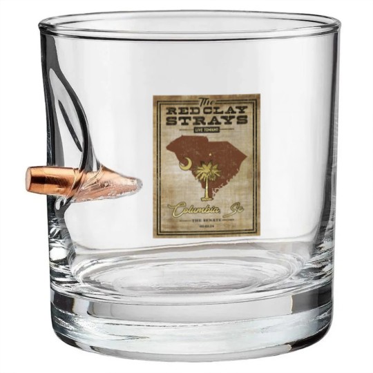 Discover Red Clay Strays Bullet Whiskey Glasses