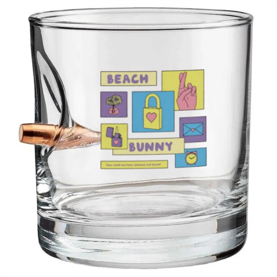 Discover beach bunny merch Bullet Whiskey Glasses
