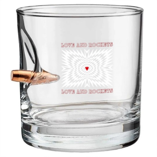 Discover Love and Rockets Bullet Whiskey Glasses